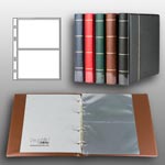 Prophila_Collection_Postkarten-Album_(braun)_mit_20_Hüllen_für_40_Postkarten