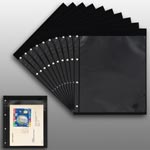 Prophila_Collection_20_Einsteckseiten_1zeilig,_auf_10_doppelseitigen,_schwarzen_Einsteckblttern