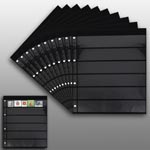 Prophila_Collection_20_Einsteckseiten_6zeilig,_auf_10_doppelseitigen,_schwarzen_Einsteckblättern