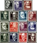 DDR 327-341 (complete.issue.) fine used / cancelled